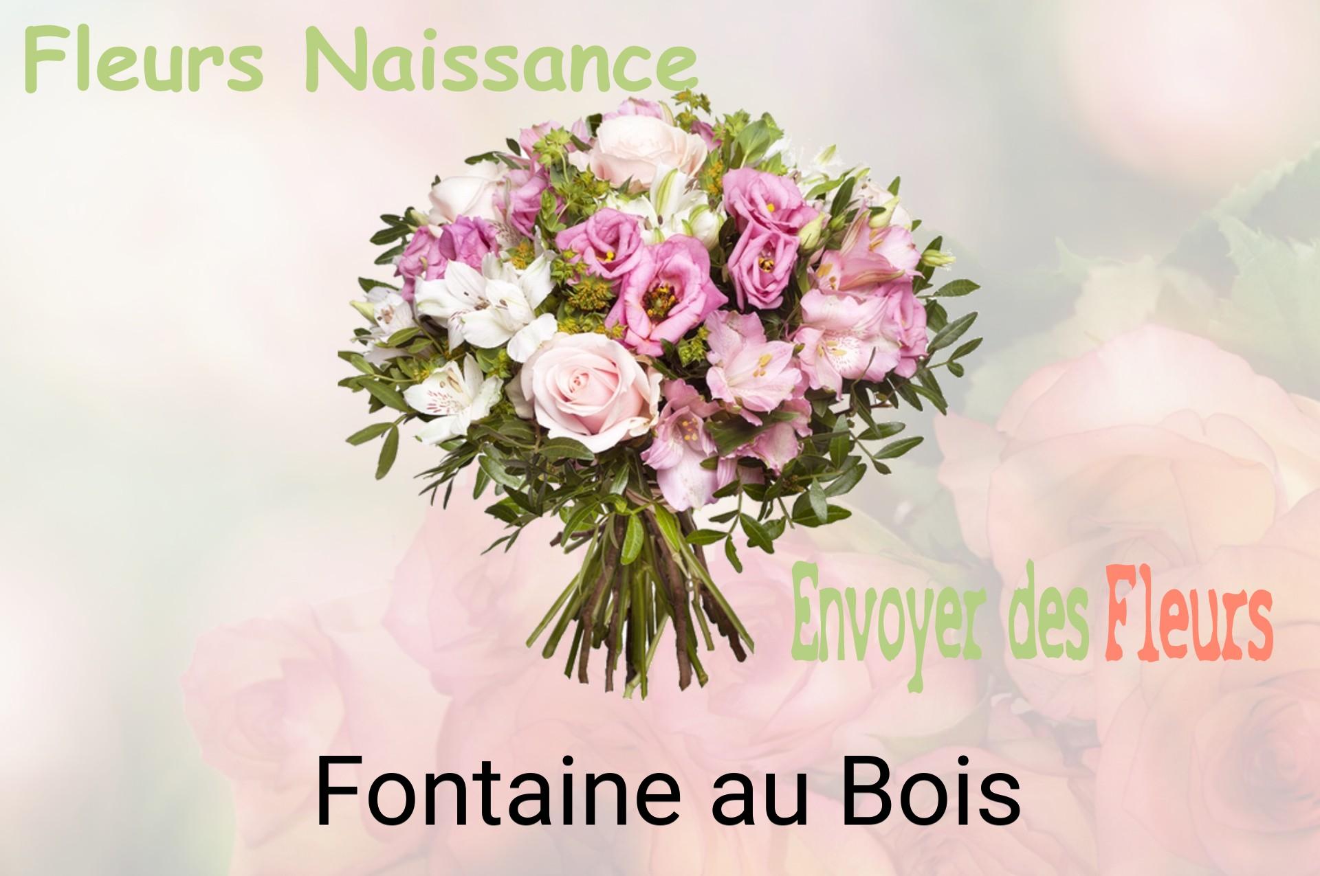 Bouquet de fleurs de naissance livré à Fontaine-au-Bois