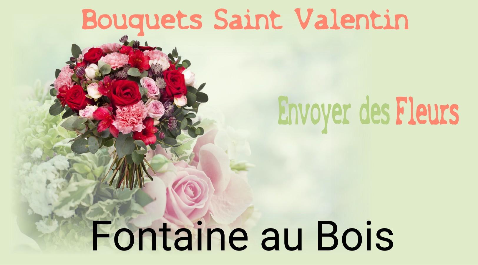 Roses de Saint-Valentin livrées à Fontaine-au-Bois